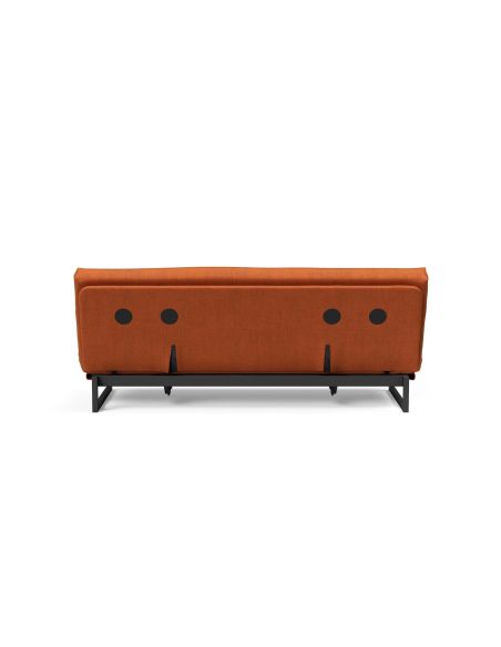 Divano letto sfoderabile Fraction 120 - 412 Esina Rust Orange