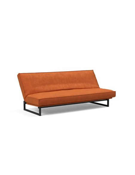 Divano letto sfoderabile Fraction 120 - 412 Esina Rust Orange