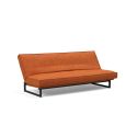 Divano letto sfoderabile Fraction 120 - 412 Esina Rust Orange