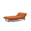Divano letto sfoderabile Fraction 120 - 412 Esina Rust Orange