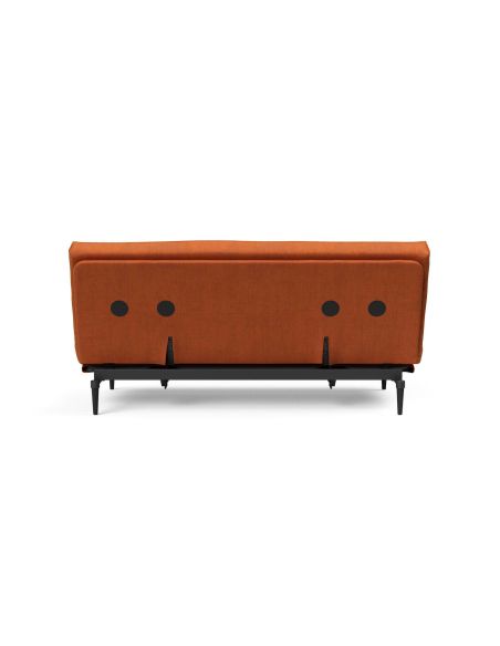 Divano letto a 2 posti sfoderabile Colpus - 412 Esina Rust Orange