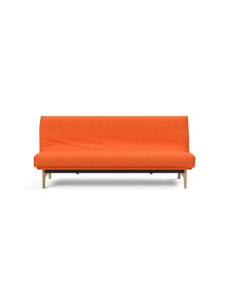Divano letto sfoderabile una piazza e mezza Aslak 120 - 510 Elegance Orange Divano letto sfoderabile una piazza e mezza Aslak 120 - 510 Elegance Orange