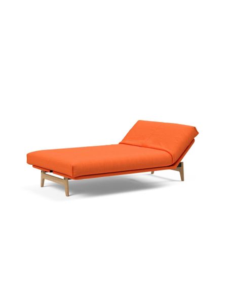 Divano letto sfoderabile una piazza e mezza Aslak 120 - 510 Elegance Orange Divano letto sfoderabile una piazza e mezza Aslak 120 - 510 Elegance Orange