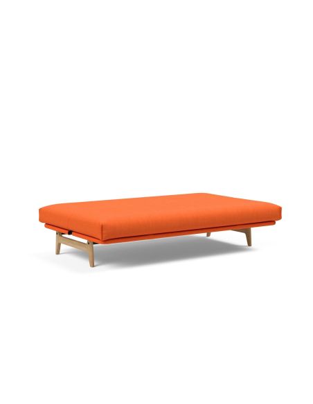 Divano letto sfoderabile una piazza e mezza Aslak 120 - 510 Elegance Orange Divano letto sfoderabile una piazza e mezza Aslak 120 - 510 Elegance Orange