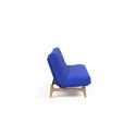 Divano letto sfoderabile una piazza e mezza Aslak 120 - 512 Elegance Ultramarine