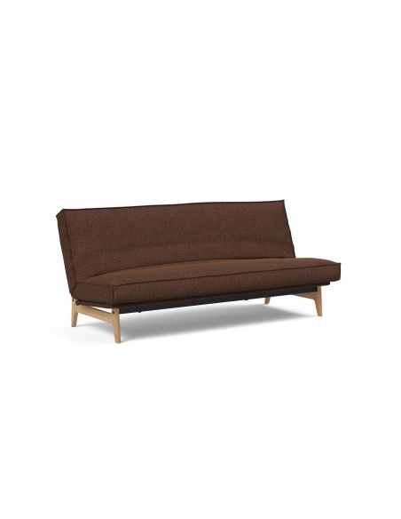 Divano letto sfoderabile una piazza e mezza Aslak 120 - 359 Taura Cappuccino Divano letto sfoderabile una piazza e mezza Aslak 120 - 359 Taura Cappuccino