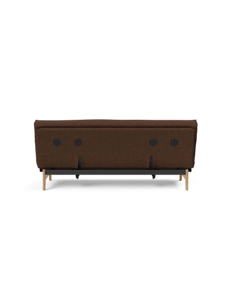 Divano letto sfoderabile una piazza e mezza Aslak 120 - 359 Taura Cappuccino Divano letto sfoderabile una piazza e mezza Aslak 120 - 359 Taura Cappuccino