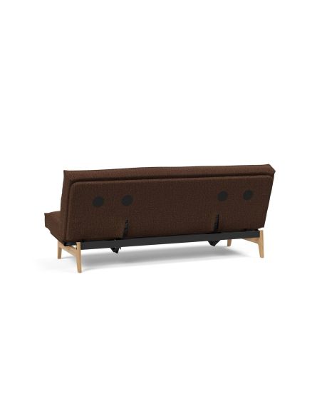 Divano letto sfoderabile una piazza e mezza Aslak 120 - 359 Taura Cappuccino Divano letto sfoderabile una piazza e mezza Aslak 120 - 359 Taura Cappuccino