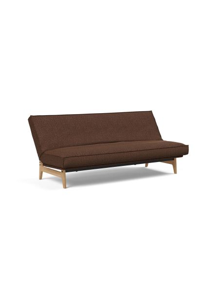 Divano letto sfoderabile una piazza e mezza Aslak 120 - 359 Taura Cappuccino Divano letto sfoderabile una piazza e mezza Aslak 120 - 359 Taura Cappuccino
