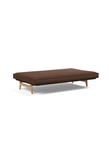 Divano letto sfoderabile una piazza e mezza Aslak 120 - 359 Taura Cappuccino Divano letto sfoderabile una piazza e mezza Aslak 120 - 359 Taura Cappuccino