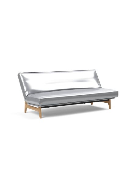 Divano letto sfoderabile una piazza e mezza Aslak 120 - 688 Silvershine Divano letto sfoderabile una piazza e mezza Aslak 120 - 688 Silvershine