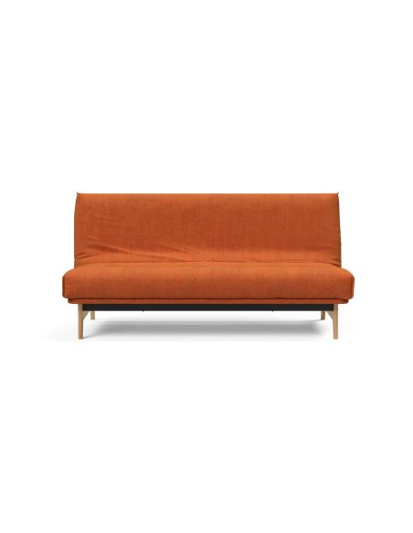 Divano letto matrimoniale sfoderabile Aslak 140 - 412 Esina Rust Orange