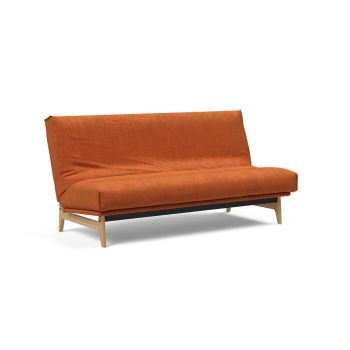 Divano letto matrimoniale sfoderabile Aslak 140 - 412 Esina Rust Orange
