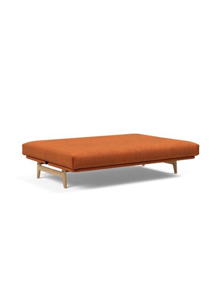 Divano letto matrimoniale sfoderabile Aslak 140 - 412 Esina Rust Orange