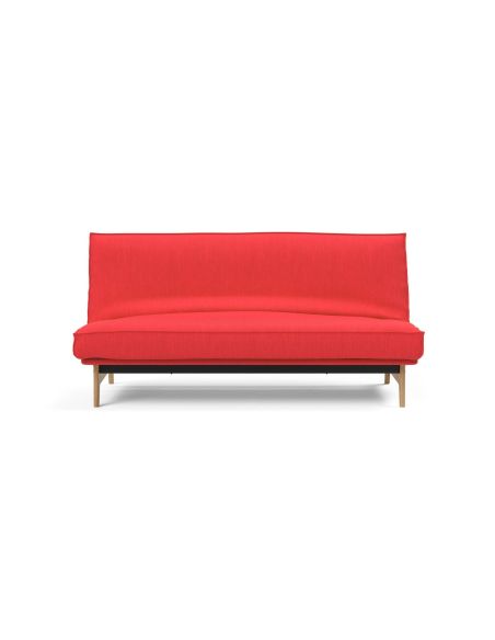 Divano letto matrimoniale sfoderabile Aslak 140 - 511 Elegance Red