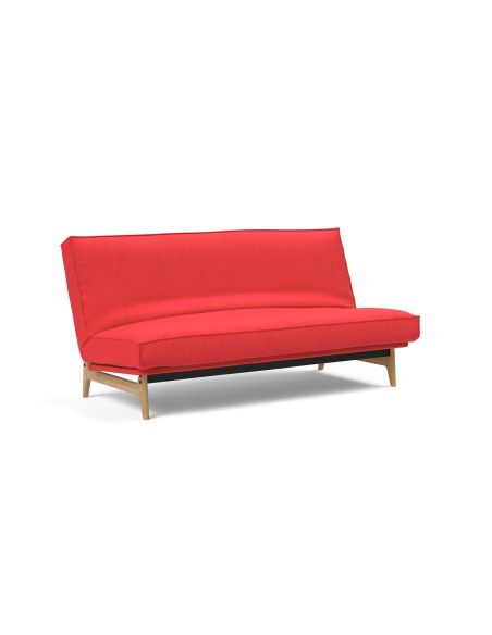 Divano letto matrimoniale sfoderabile Aslak 140 - 511 Elegance Red