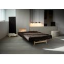 Divano letto matrimoniale Aslak regolabile inclinabile - 358 Taura Chocco