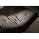 Divano letto matrimoniale Aslak regolabile inclinabile - 358 Taura Chocco