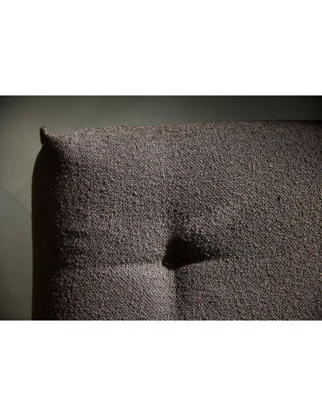 Divano letto matrimoniale Aslak regolabile inclinabile - 358 Taura Chocco