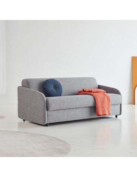 Divano letto ad una piazza e mezza meccanismo a ribalta Eivor - 565 Twist Granite