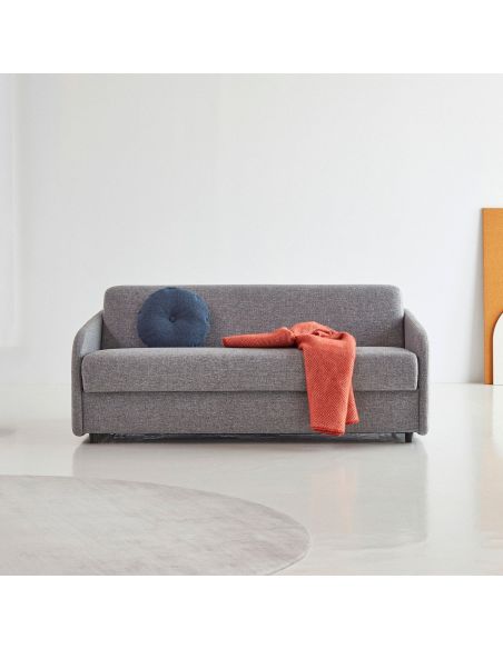 Divano letto ad una piazza e mezza meccanismo a ribalta Eivor - 565 Twist Granite