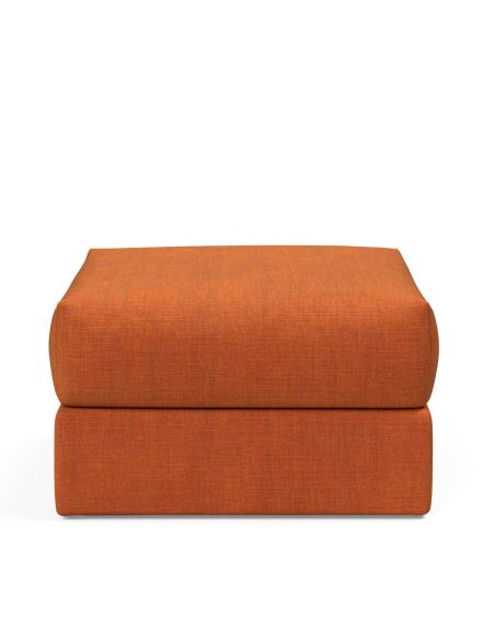Pouf imbottito con contenitore salvaspazio Cornila Pouf imbottito con contenitore salvaspazio Cornila