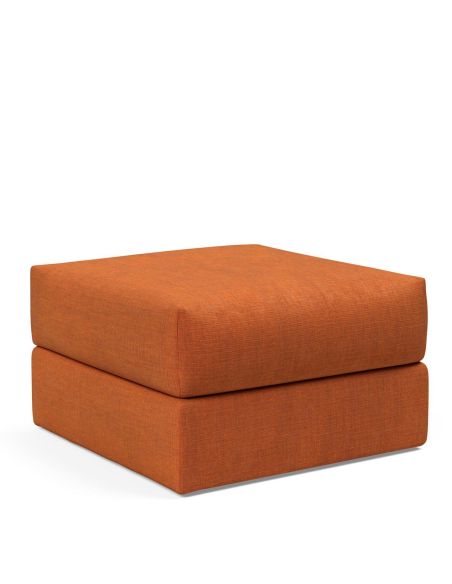Pouf imbottito con contenitore salvaspazio Cornila Pouf imbottito con contenitore salvaspazio Cornila