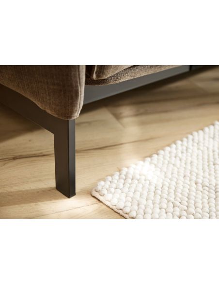 Divano letto a 2 posti sfoderabile Junus - 411 Esina Cedar Brown Divano letto a 2 posti sfoderabile Junus - 411 Esina Cedar Brown