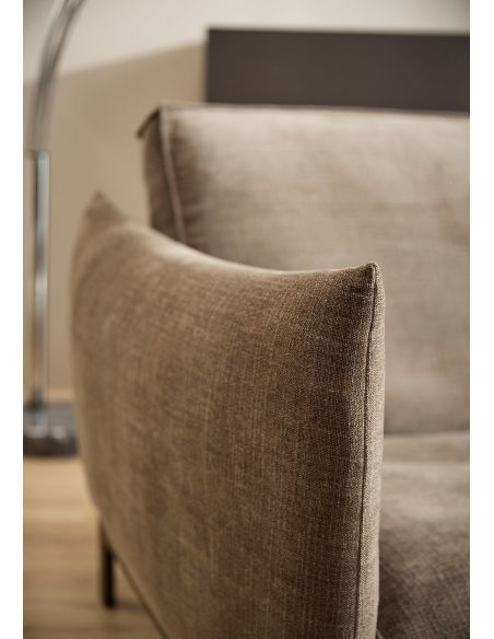 Divano letto a 2 posti sfoderabile Junus - 411 Esina Cedar Brown Divano letto a 2 posti sfoderabile Junus - 411 Esina Cedar Brown