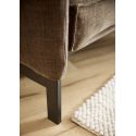 Divano letto a 2 posti sfoderabile Junus - 411 Esina Cedar Brown