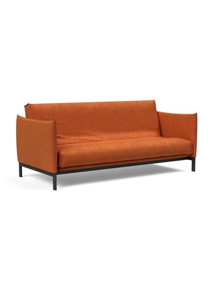 Divano letto a 2 posti sfoderabile Junus - 412 Esina Rust Orange Divano letto a 2 posti sfoderabile Junus - 412 Esina Rust Orange