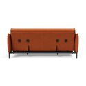 Divano letto a 2 posti sfoderabile Junus - 412 Esina Rust Orange