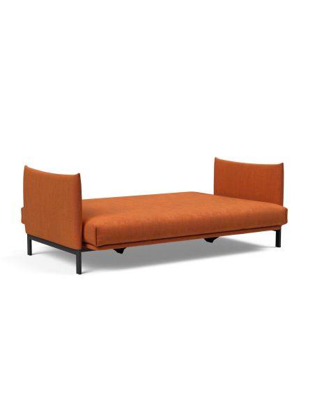 Divano letto a 2 posti sfoderabile Junus - 412 Esina Rust Orange Divano letto a 2 posti sfoderabile Junus - 412 Esina Rust Orange