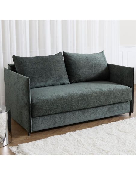 Divano letto 2 posti Luoma - 281 Avella Pine green