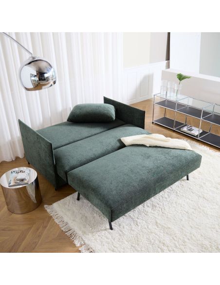 Divano letto 2 posti Luoma - 281 Avella Pine green