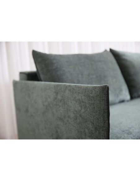Divano letto 2 posti Luoma - 281 Avella Pine green