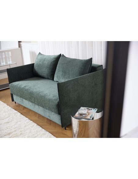 Divano letto 2 posti Luoma - 281 Avella Pine green