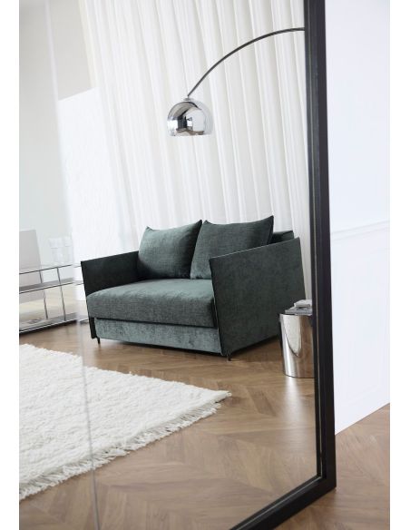 Divano letto 2 posti Luoma - 281 Avella Pine green