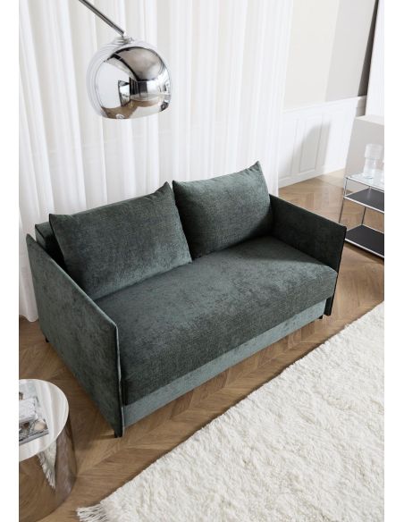 Divano letto 2 posti Luoma - 281 Avella Pine green
