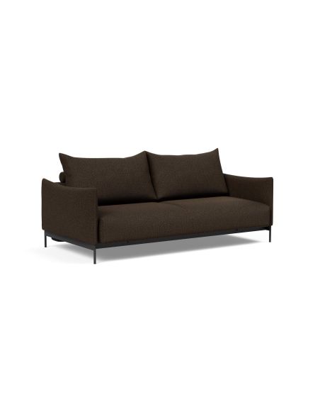Divano letto matrimoniale per uso quotidiano Malloy - 358 Taura Chocco