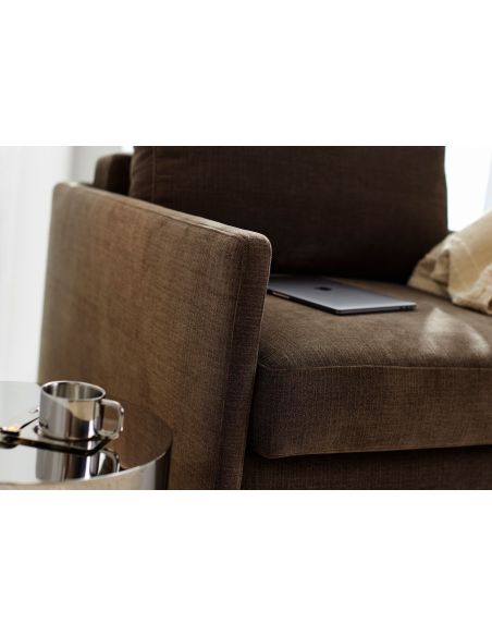 Poltrona letto con braccioli Neah Slim - 411 Esina Cedar Brown Poltrona letto con braccioli Neah Slim - 411 Esina Cedar Brown