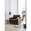 Poltrona letto con braccioli Neah Slim - 411 Esina Cedar Brown