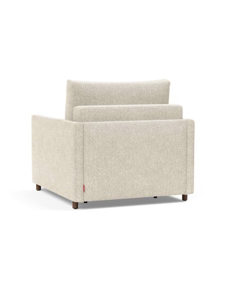 Poltrona letto con braccioli Neah Slim - 357 Taura Off White Poltrona letto con braccioli Neah Slim - 357 Taura Off White