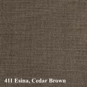 Divano letto con braccioli imbottiti Neah 140 - 411 Esina Cedar Brown