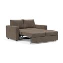 Divano letto con braccioli imbottiti Neah 140 - 411 Esina Cedar Brown