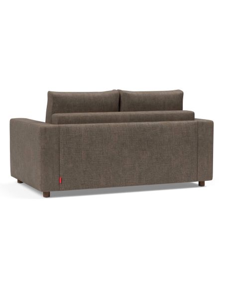 Divano letto con braccioli imbottiti Neah 140 - 411 Esina Cedar Brown