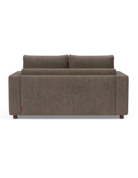 Divano letto con braccioli imbottiti Neah 140 - 411 Esina Cedar Brown