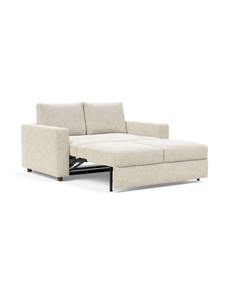 Divano letto con braccioli imbottiti Neah 140 - 357 Taura Off White