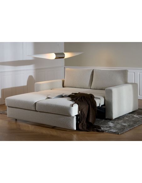 Divano letto con braccioli imbottiti Neah 140 - 357 Taura Off White