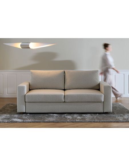 Divano letto con braccioli imbottiti Neah 140 - 357 Taura Off White